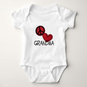 Peace Love Grandma Romper (Voorkant)