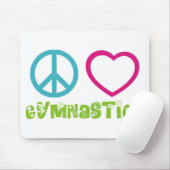 Peace Love Gymnastics Muismat (Met muis)