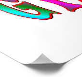 Peace Love Gymnastics Poster (Hoek)