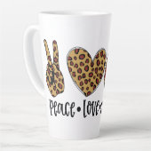 Peace Love Halloween Latte Mok (Linkerhoek)