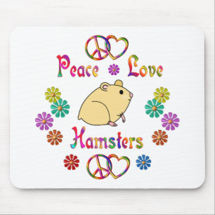PEACE LOVE HAMSTERS MUISMAT