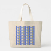 Peace Love & Hanukkah Canvas tas (Achterkant)