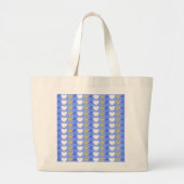 Peace Love & Hanukkah Canvas tas (Voorkant)