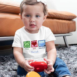 Peace Love Hanukkah Kinder Shirts
