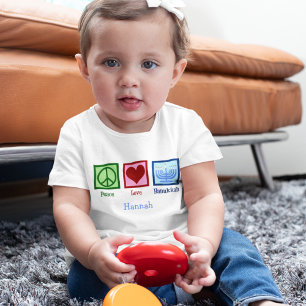 Peace Love Hanukkah Kinder Shirts
