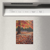 Peace Love Happiness Magnet (Insitu (Vaatwasser))