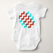 Peace Love Happiness Music T-Shirt (Achterkant)