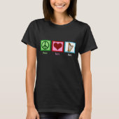Peace Love Harp T-shirt (Voorkant)