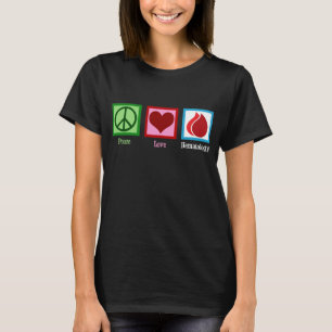 Peace Love Hematology T-shirt