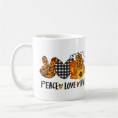 Peace Love Herfst Koffiemok (Links)