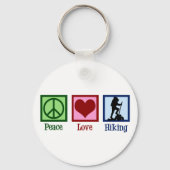 Peace Love Hiking Sleutelhanger (Voorkant)