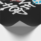 Peace Love Hip Hop Dancing Cadeaupapier (Hoek)