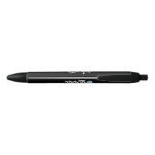 Peace Love Hip Hop Dancing Zwarte Inkt Pen (Achterkant)