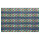 Peace Love Hockey Kerstmis Stof (Yard (91,4 cm))