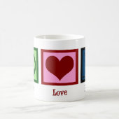 Peace Love Hockey Koffiemok (Center)