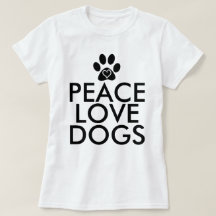 Peace Love-honden