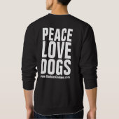 Peace Love-honden Trui (Achterkant)