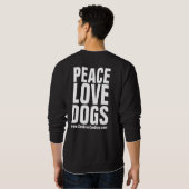 Peace Love-honden Trui (Achterkant volledig)