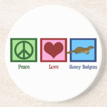 Peace Love Honey Badgers