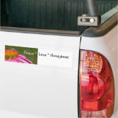 Peace Love Honeybees Bumpersticker (Op Truck)