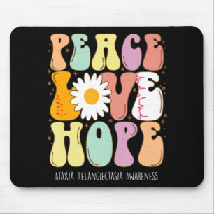 Peace Love Hope Ataxia Telangiectasia Awareness Gi Muismat