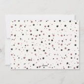 Peace Love Hope Black Photo Kerstfeestdag Card Feestdagenkaart (Achterkant)