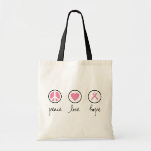 Peace Love Hope Eco Friendly Bag Tote Bag