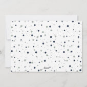 Peace Love Hope White Photo Holiday Kaart (Achterkant)