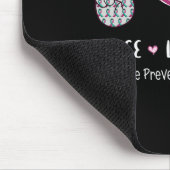 Peace Love hope Zelfmoordpreventie man w Muismat (Hoek)