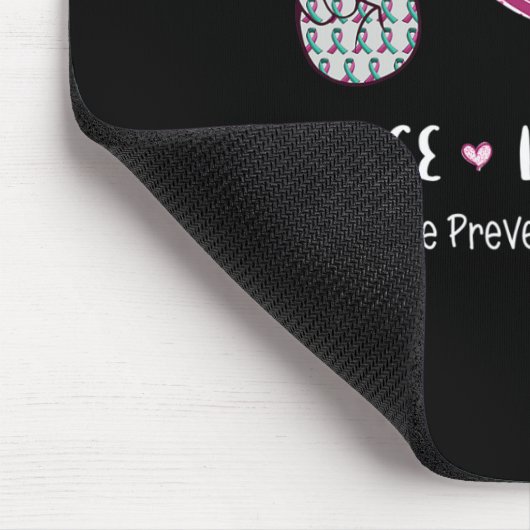 Peace Love hope Zelfmoordpreventie man w Muismat (Hoek)