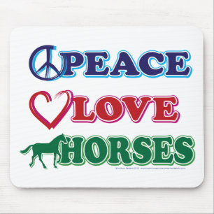 Peace-Love-Horses Muismat