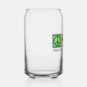 Peace Love HR Human Resources Blikvorm Glas (Rechts)