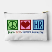 Peace Love HR Human Resources Etui (Achterkant)