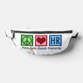 Peace Love HR Human Resources Heuptasje (Liggend)