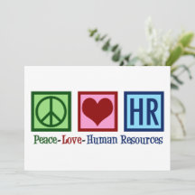 Peace Love HR Human Resources Kaart