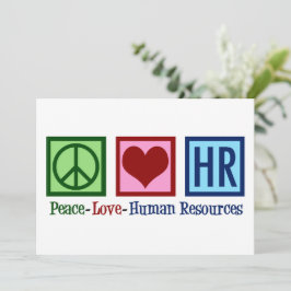 Peace Love HR Human Resources Kaart