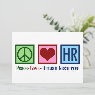 Peace Love HR Human Resources Kaart