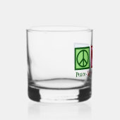 Peace Love HR Human Resources Whisky Glas (Rechts)