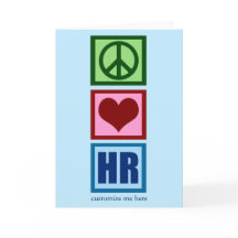 Peace Love HR - Personeelsblauw