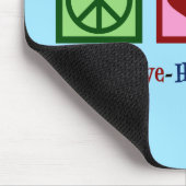 Peace Love Human Resources HR Muismat (Hoek)