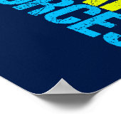 Peace Love Human Resources Poster (Hoek)