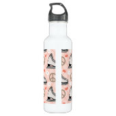 Peace Love Ice Skies BPA Free Waterfles (Achterkant)