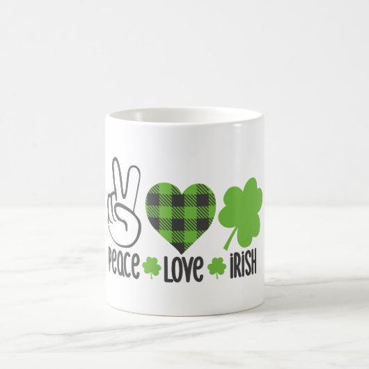 Peace Love Irish-60682 Koffiemok (Center)