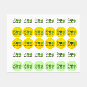 Peace Love Irish-60682 Labels