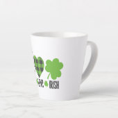 Peace Love Irish-60682 Latte Mok (Rechterhoek)