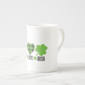 Peace Love Irish-60682 Porselein Kop (Voorkant rechts)
