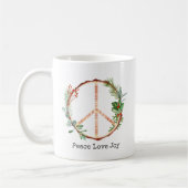 Peace Love Jose met kerstavond Koffiemok (Links)