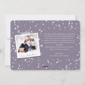 Peace Love Joy Hope Happiest Feestdagen Moderne fo Feestdagenkaart (Achterkant)