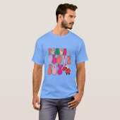Peace Love Joy - Kerst T-shirt (Voorkant volledig)