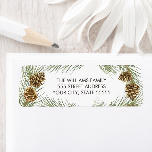 Peace Love Joy-kerstretour-label Etiket (Insitu)